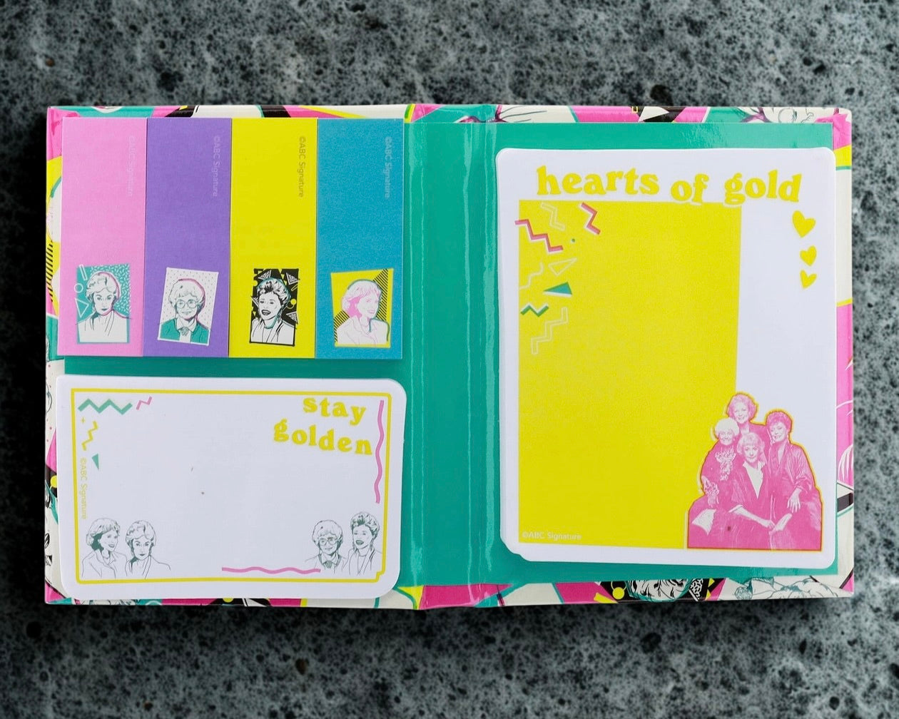 Themed Sticky Note Sets - Nostalgic Pop Culture Stationery
