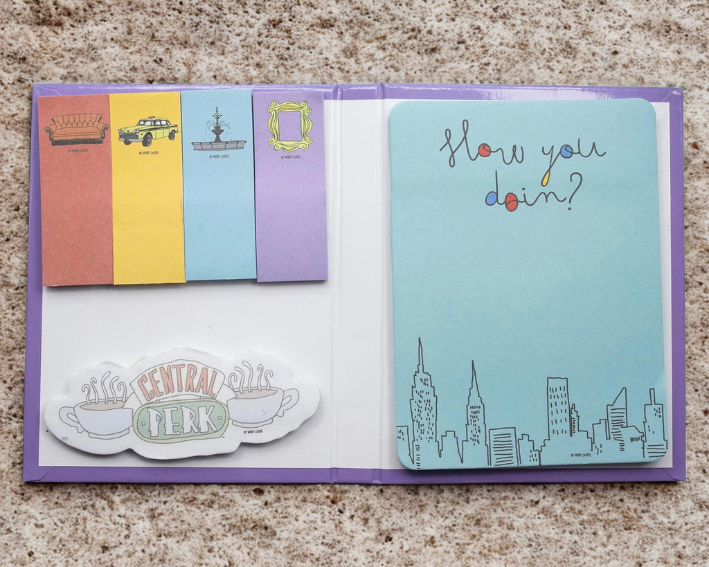 Themed Sticky Note Sets - Nostalgic Pop Culture Stationery