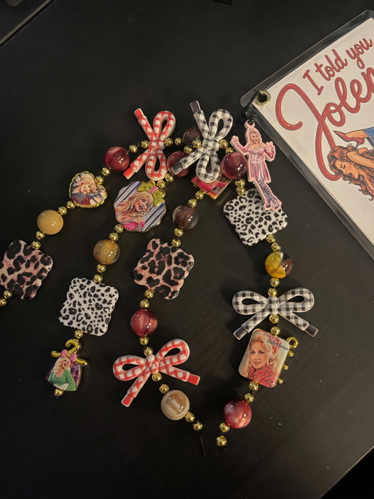 Country Queen Journal Charms
