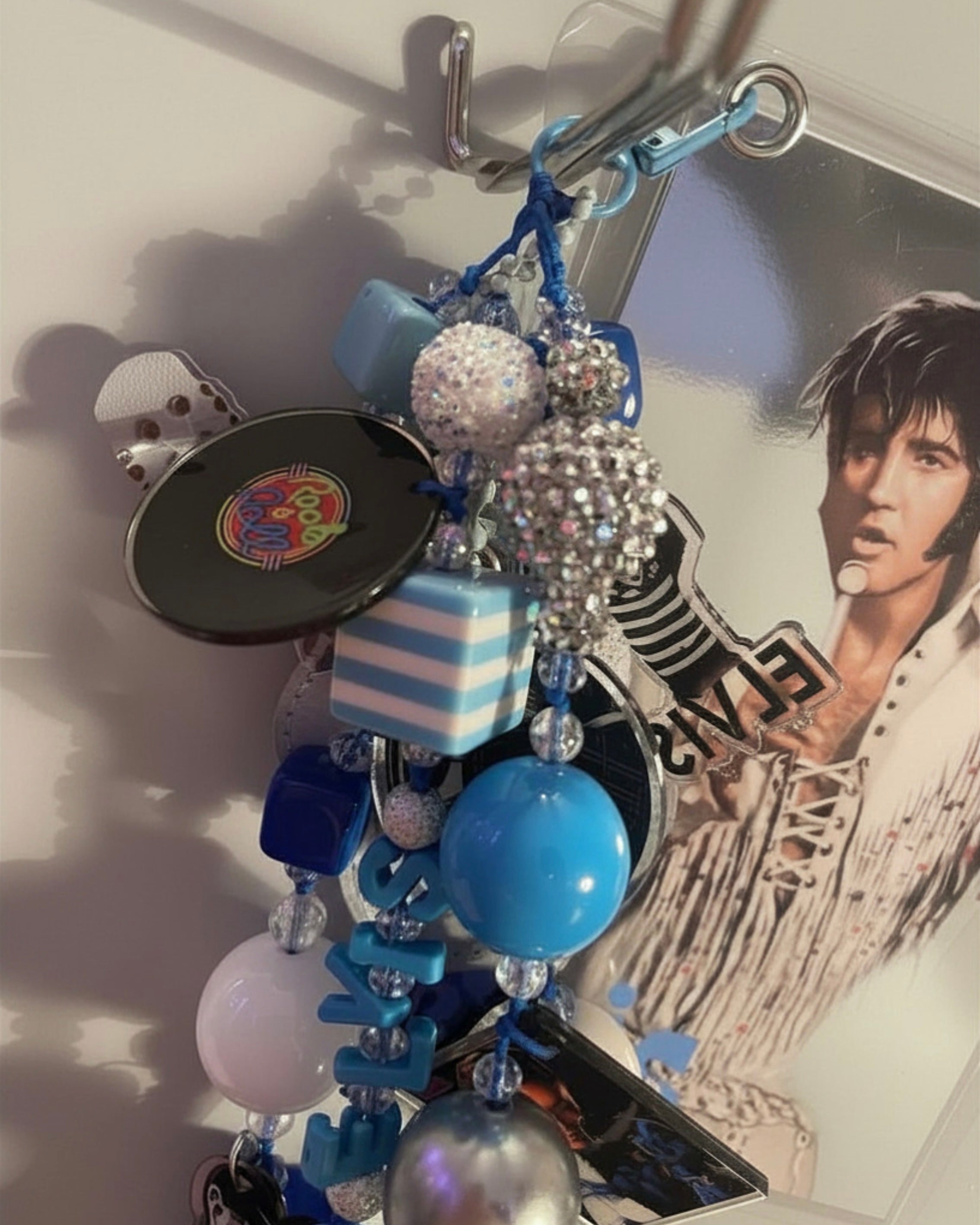Suspicious Minds Elvis Presley Handmade Journal Charm
