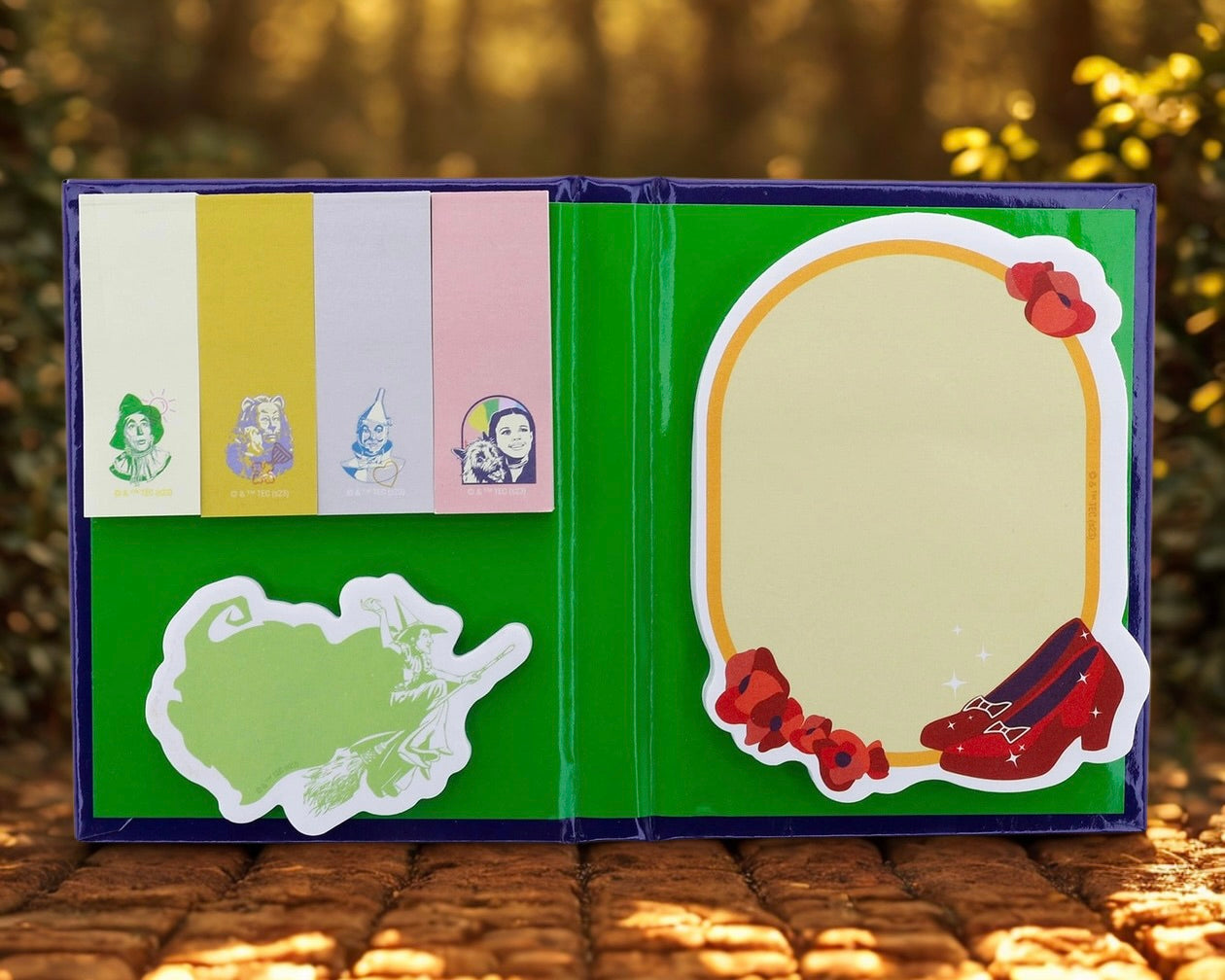 Themed Sticky Note Sets - Nostalgic Pop Culture Stationery