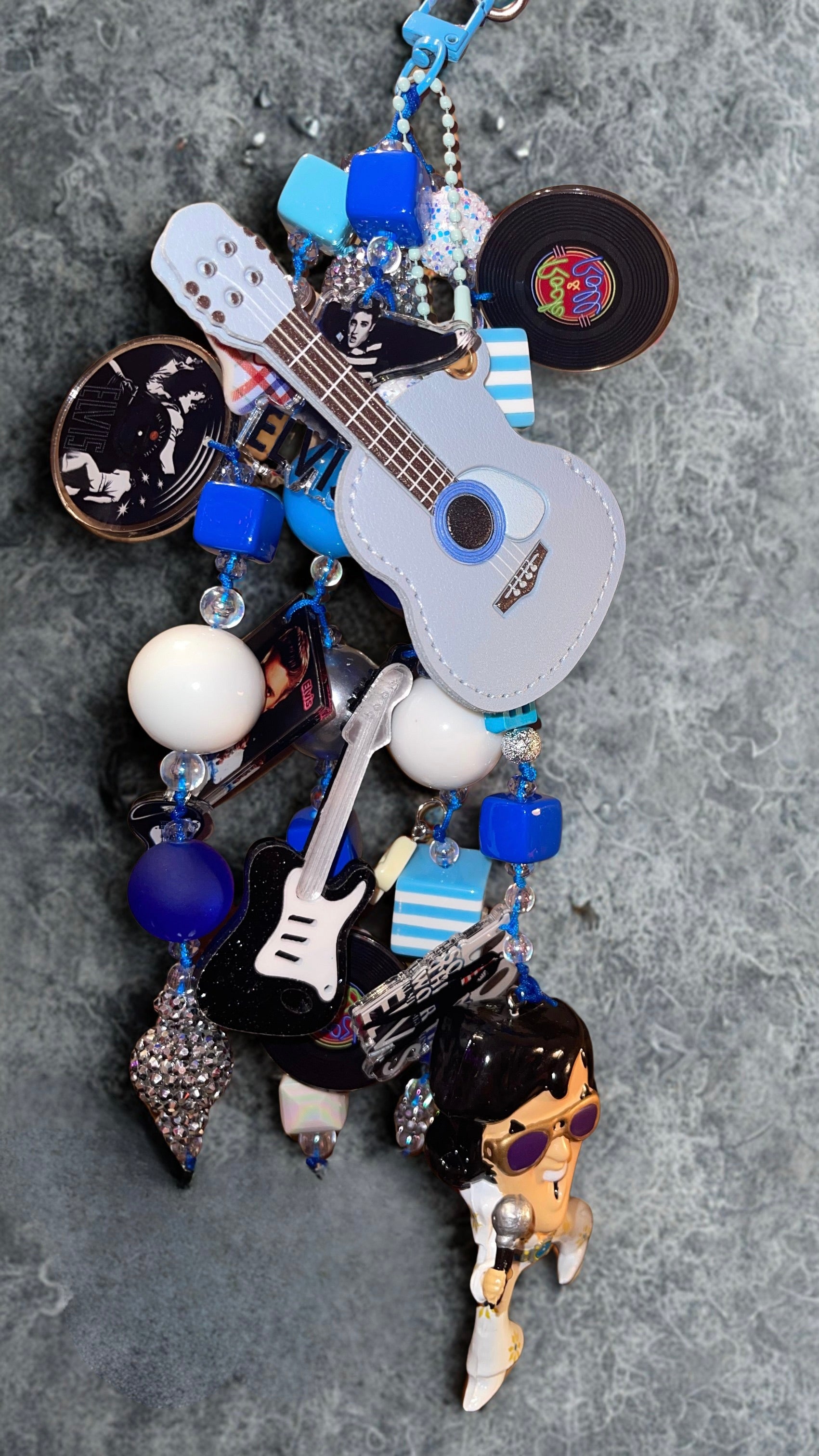 Suspicious Minds Elvis Presley Handmade Journal Charm