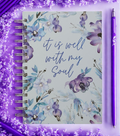 Journal Wirebound It Is Well with My Soul