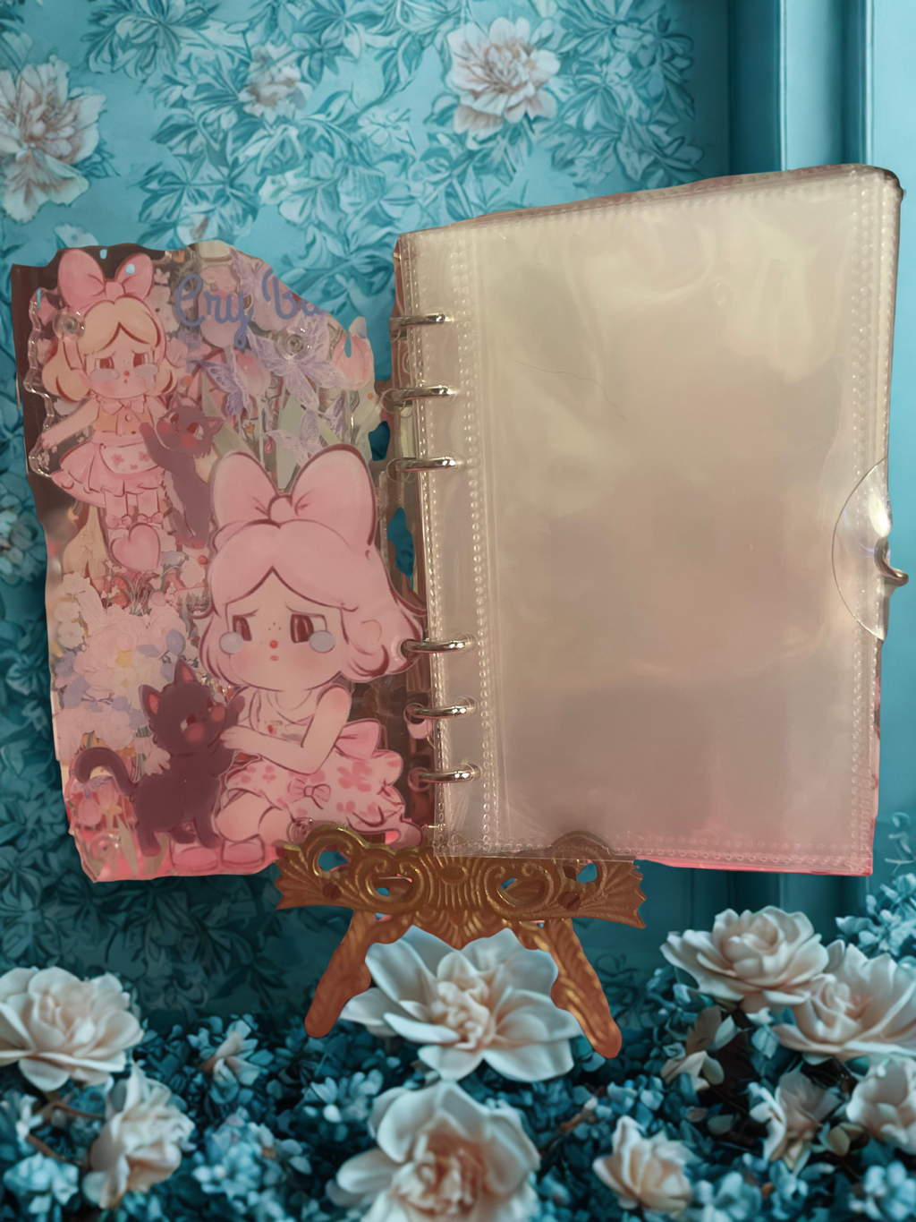 Cry Baby Acrylic Notebook/Journal/Binder/Photo Sticker Organizer - Selective Find