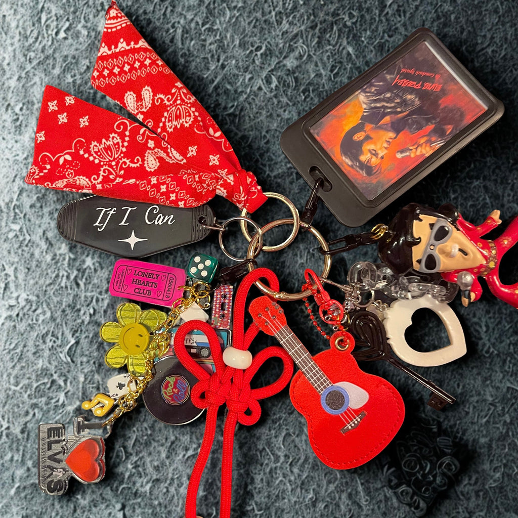 '68 Comeback Elvis Presley Handmade Bag Charm