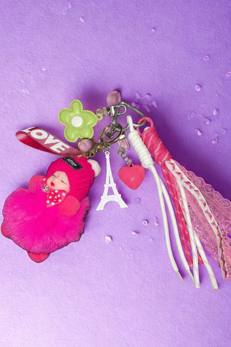 Sweet Dreams Pom Pom Bag Charm — 5 Unique Styles