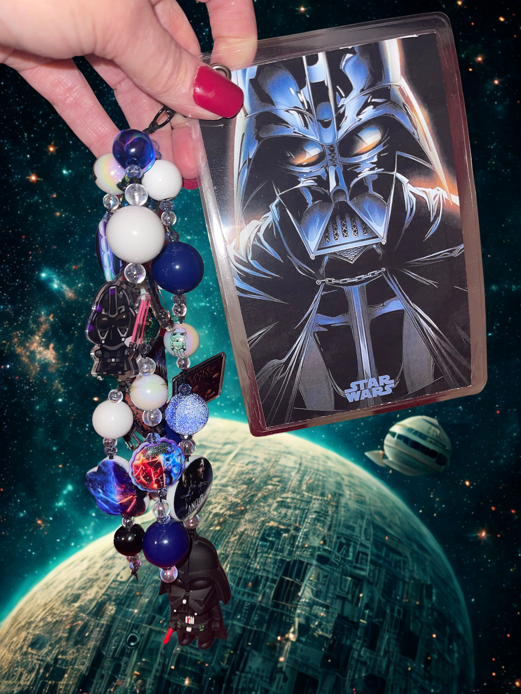 Galaxy Warriors Junk Journal Charm Handmade