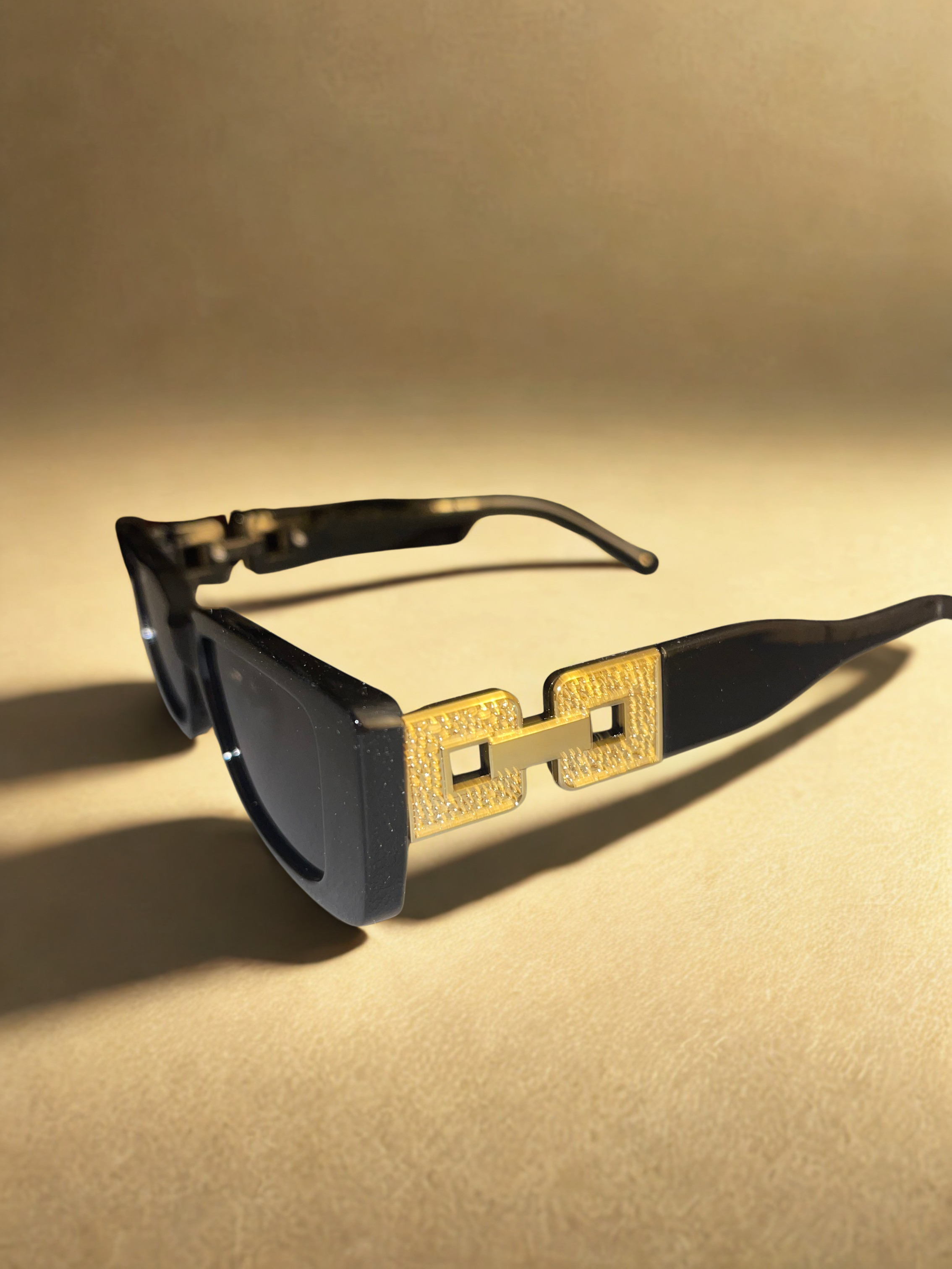 The Prestige Frames black front view on neutral surface
