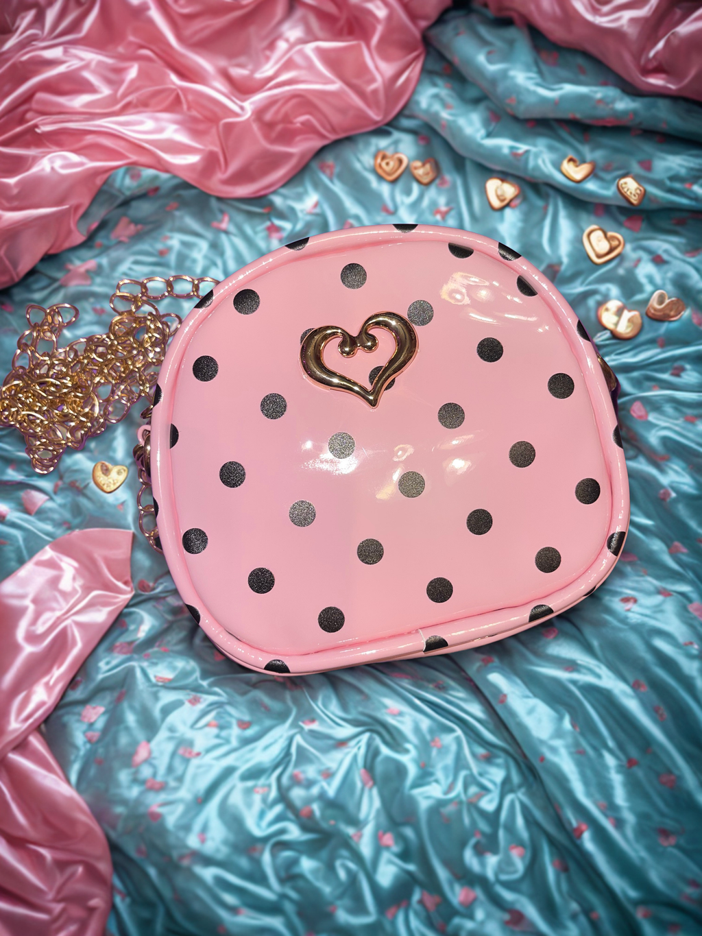 Embroidered Fashion Princess Crossbody Bag – PV Leather Mini Bag for Girls