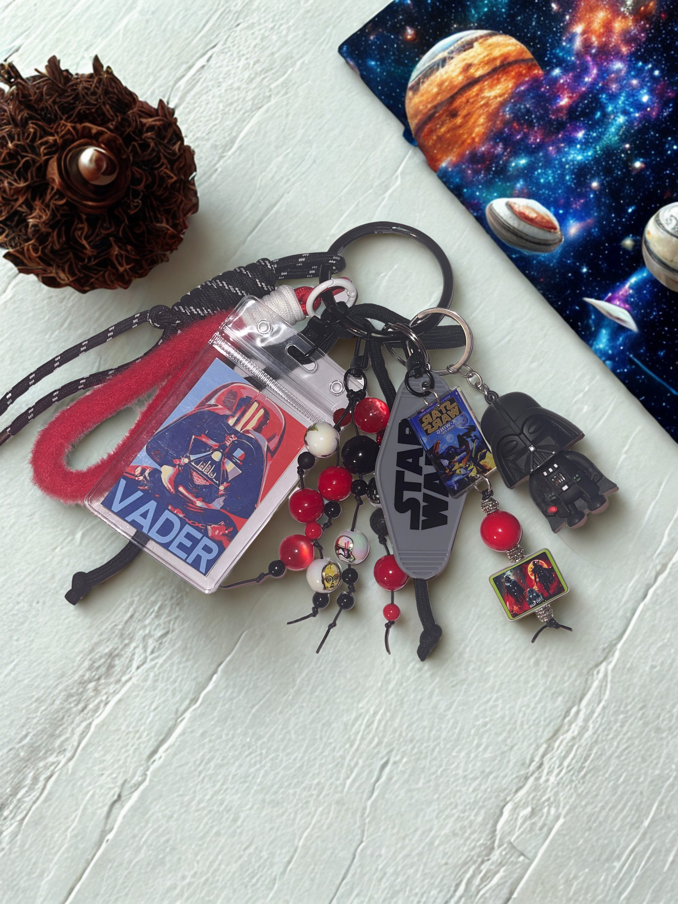 Galaxy Warriors Handmade Bag Charm