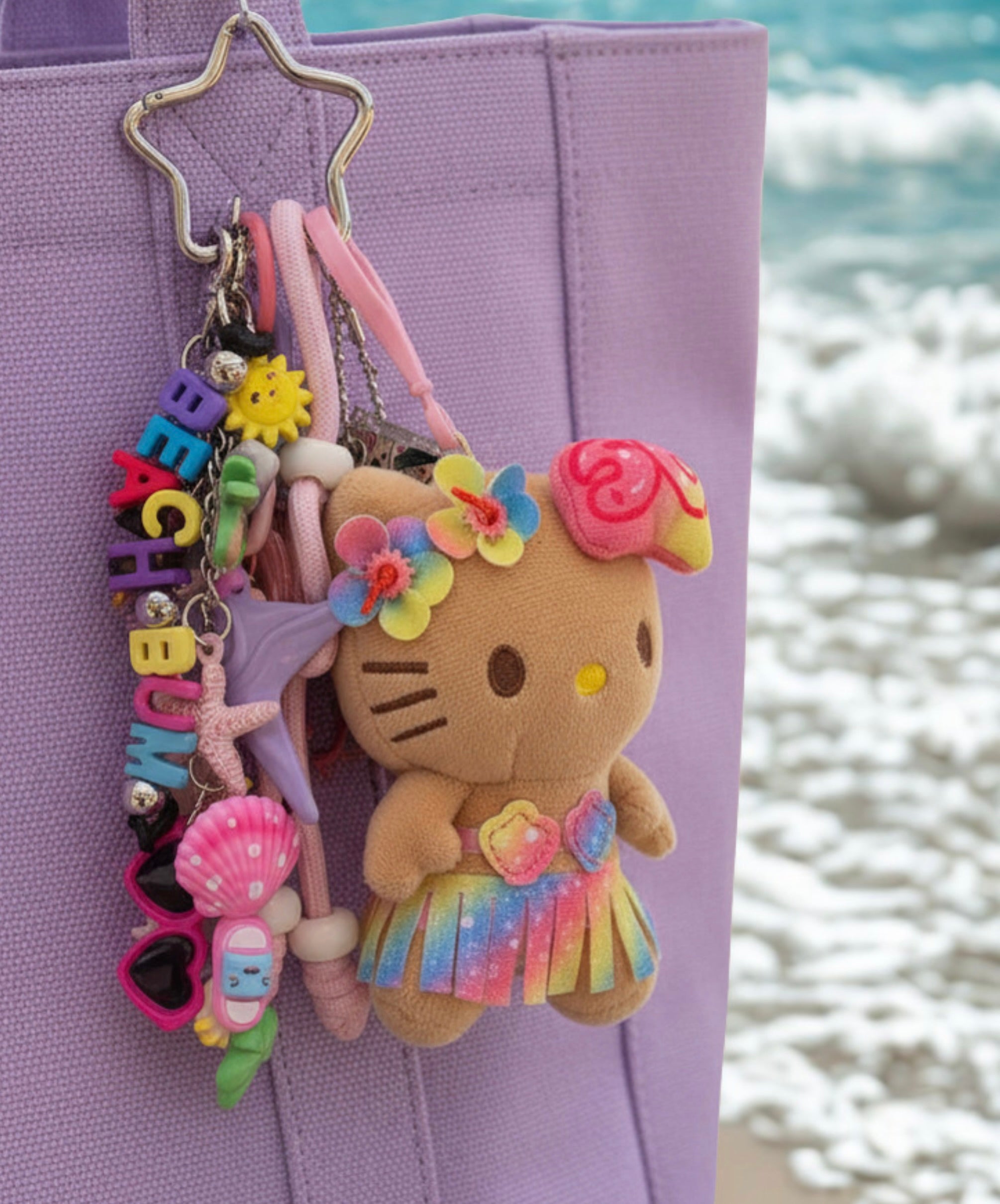 Beach Babies Kitty Bag Charm - 2 Options