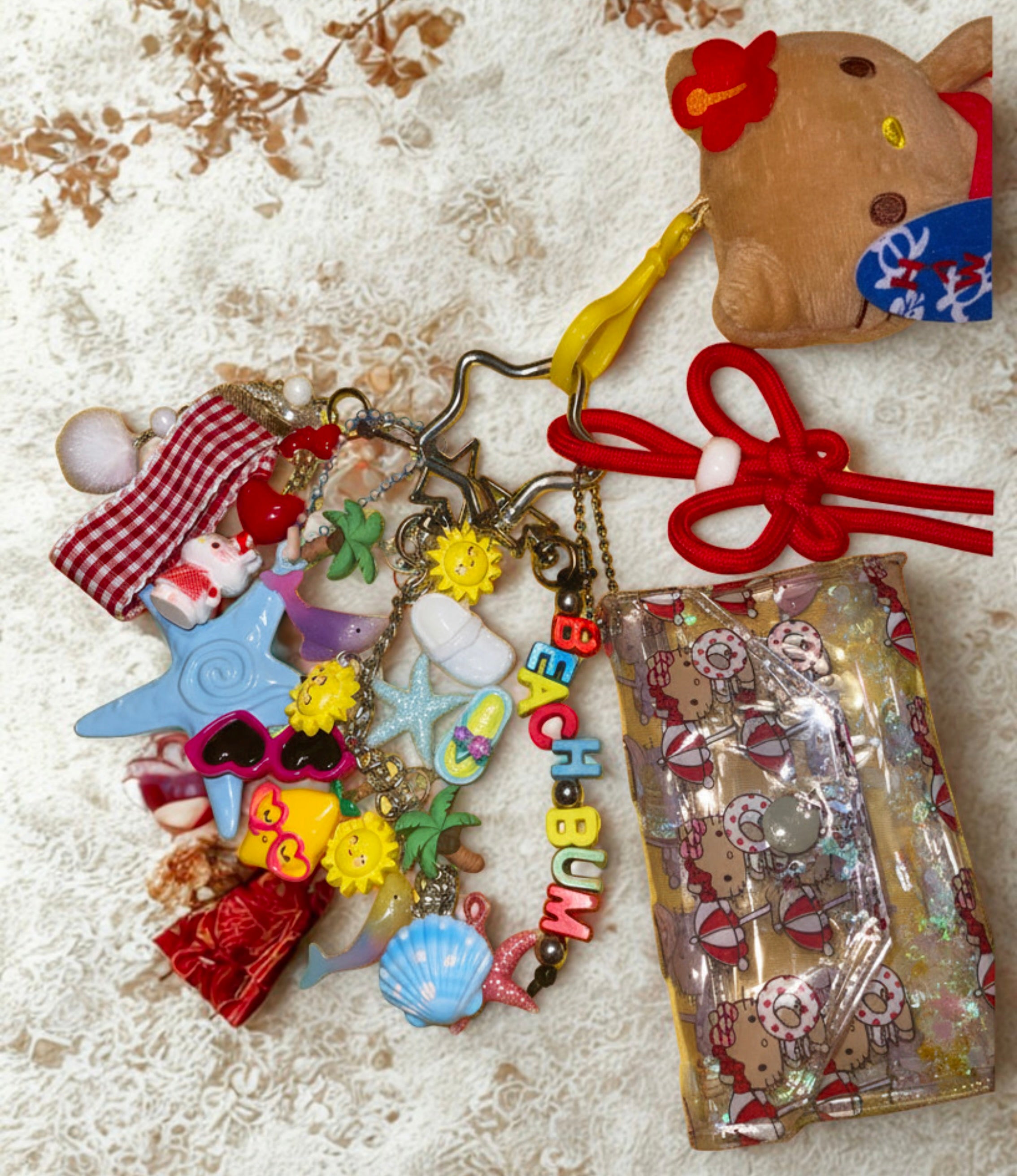 Beach Babies Kitty Bag Charm - 2 Options