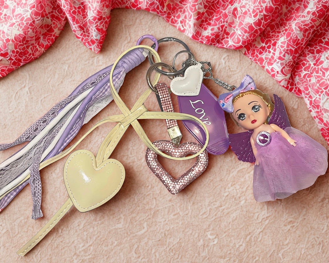 Angel Bag Charm – Faith, Hope & Love