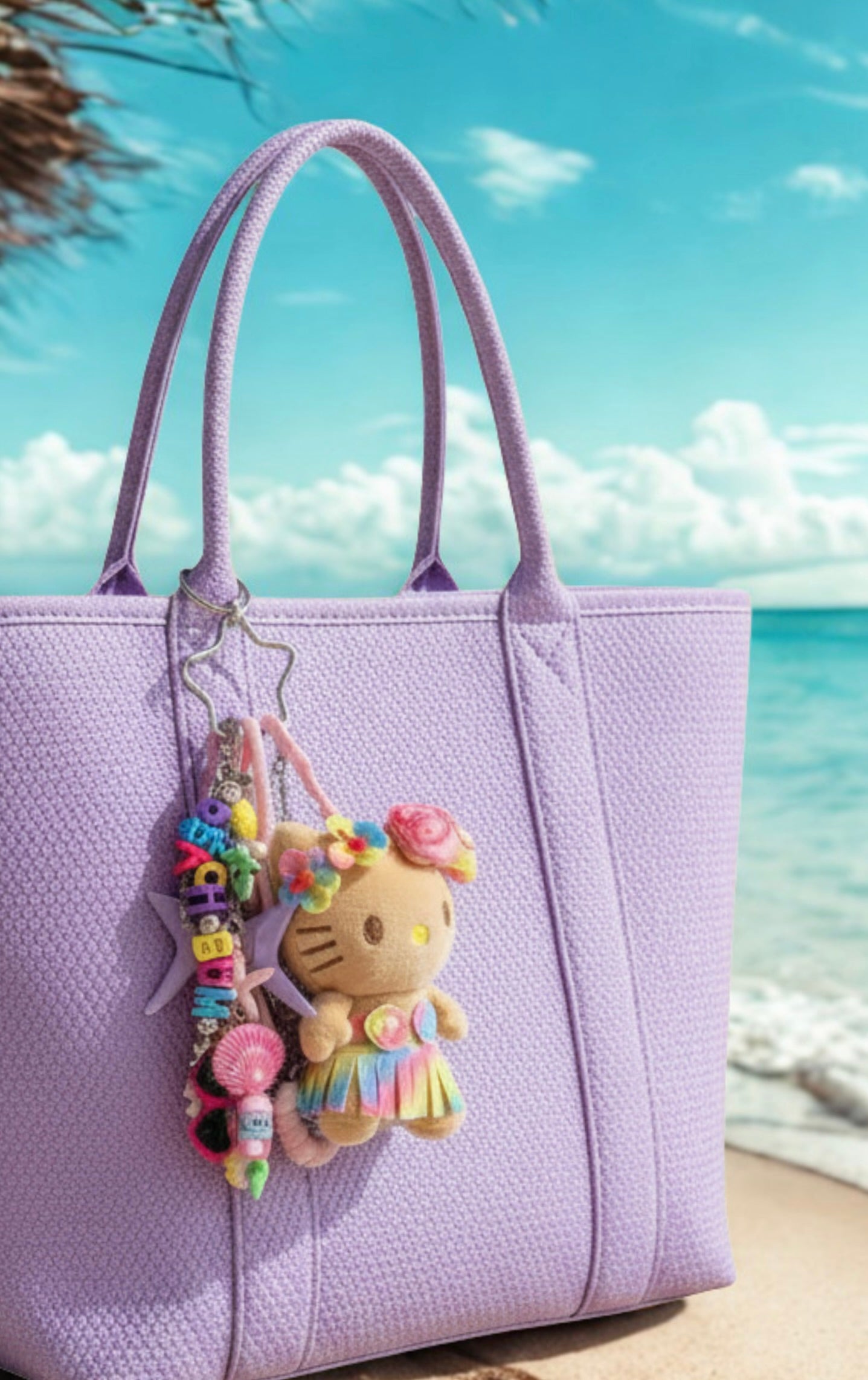 Beach Babies Kitty Bag Charm - 2 Options