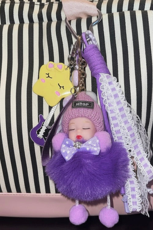 Sweet Dreams Pom Pom Bag Charm — 5 Unique Styles