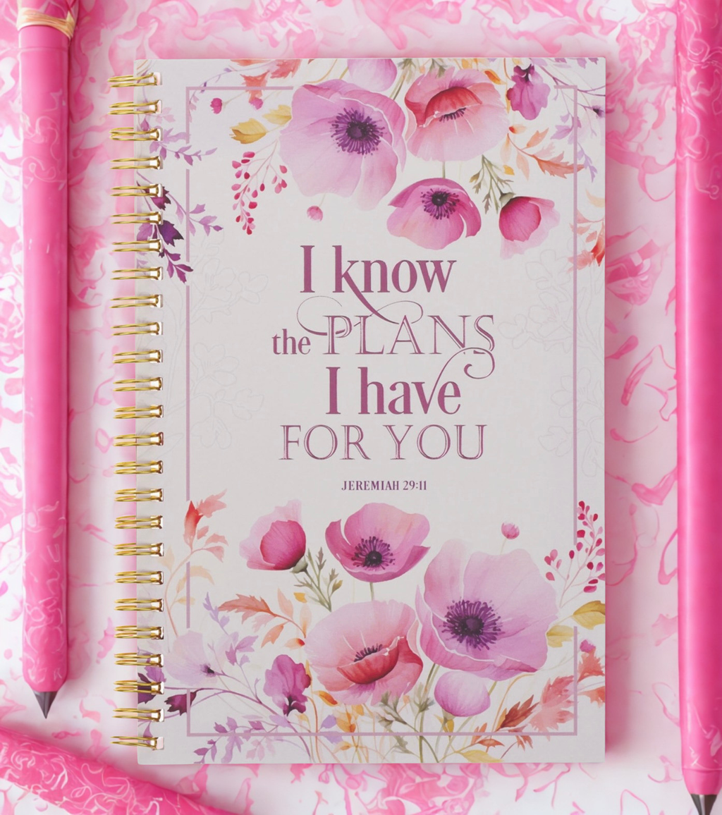 Notebook Spiral-Bound I Know the Plans Jer. 29:11