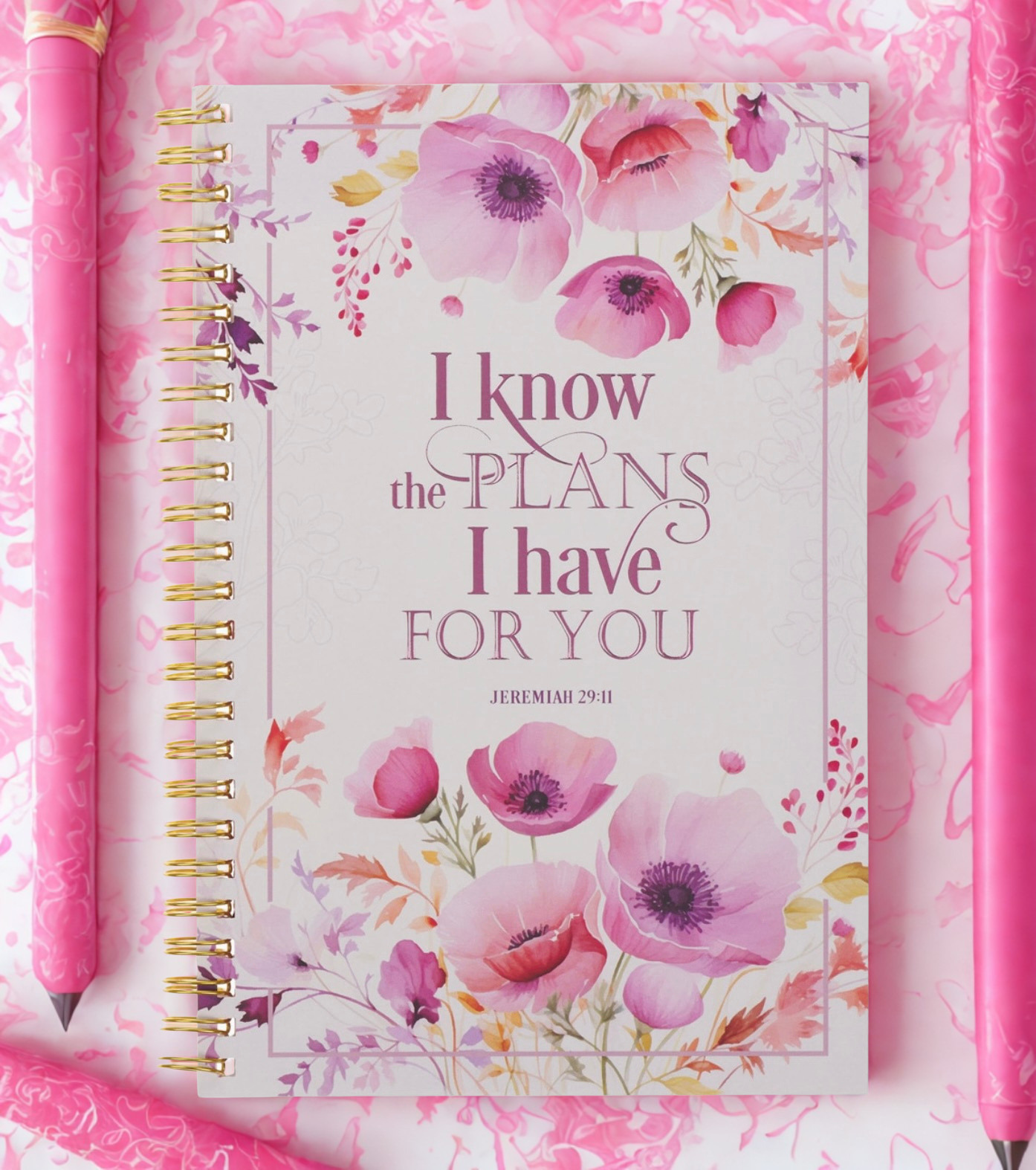 Notebook Spiral-Bound I Know the Plans Jer. 29:11