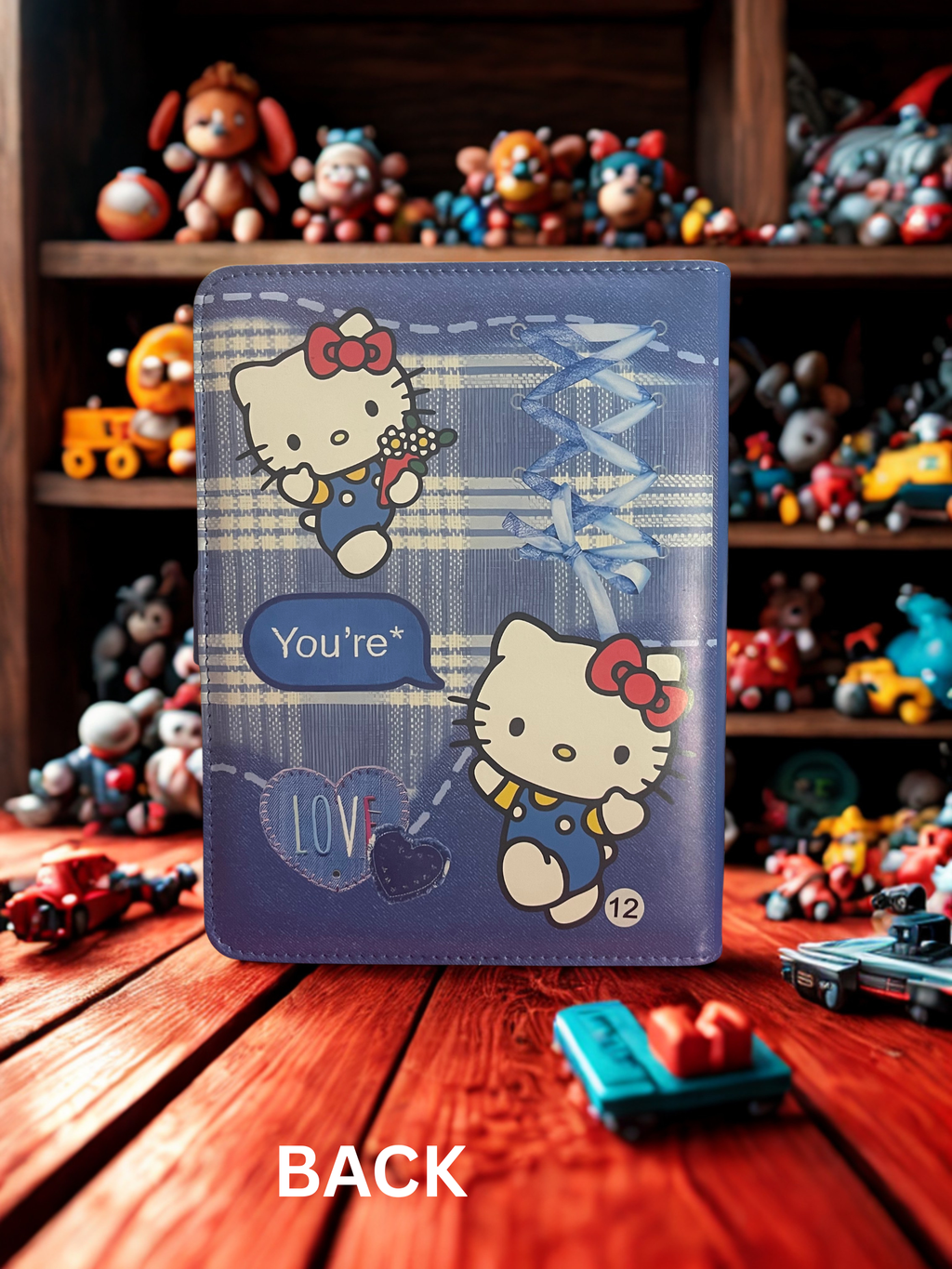 Hello Kitty Three Ring Notebook with Magnet Closure - Selective Find