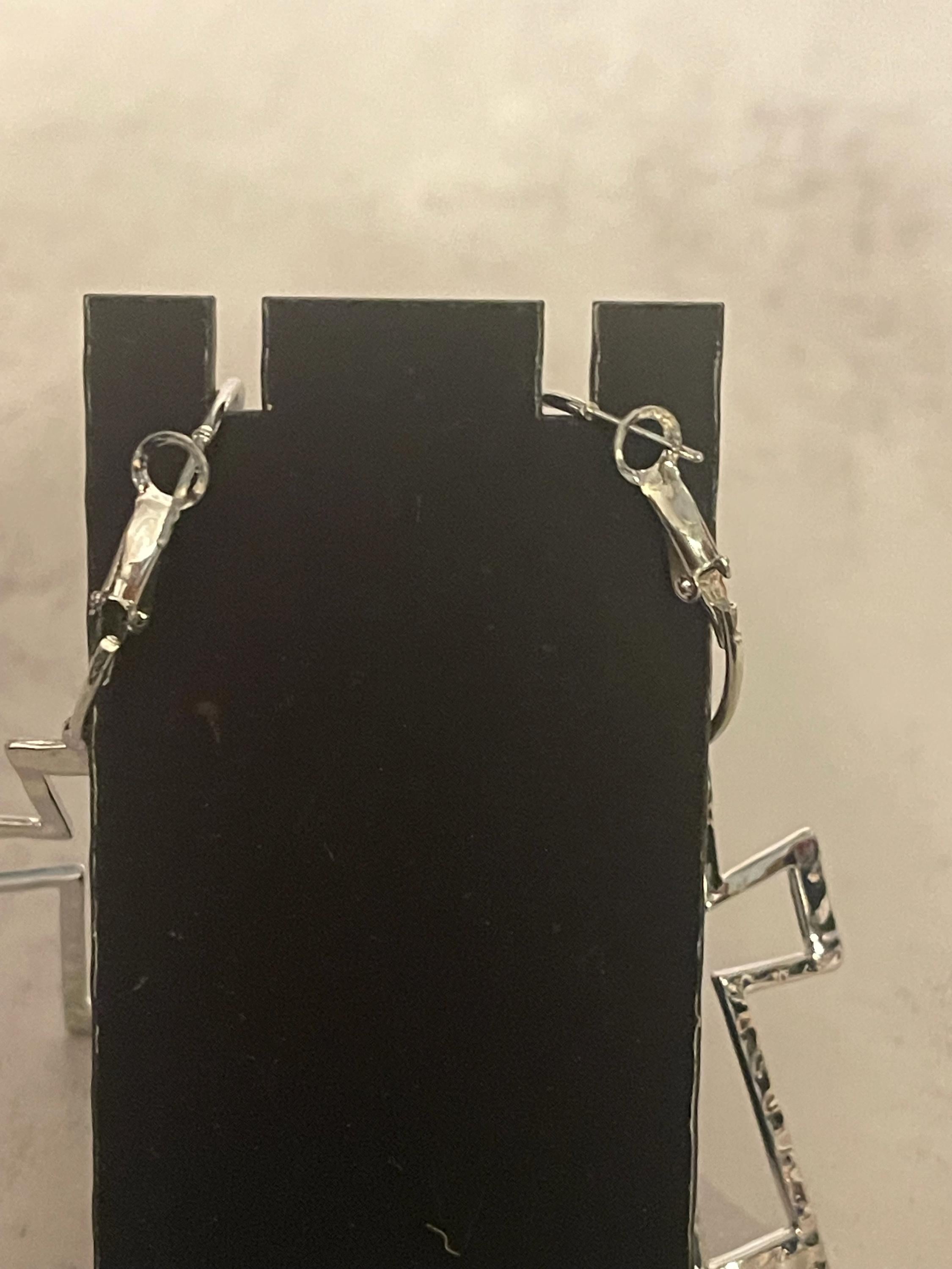 Cross Hoop Earrings - Gold & Silver Stainless Steel Cross Earring Collection, Faith Jewelry
