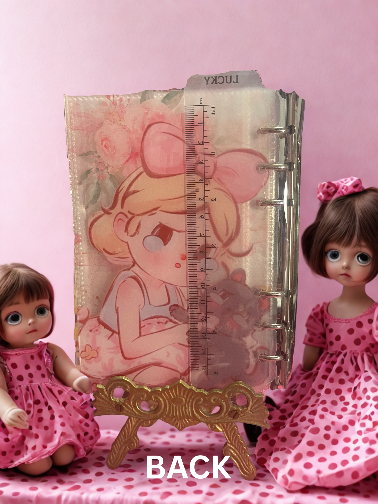Cry Baby Acrylic Notebook/Journal/Binder/Photo Sticker Organizer - Selective Find