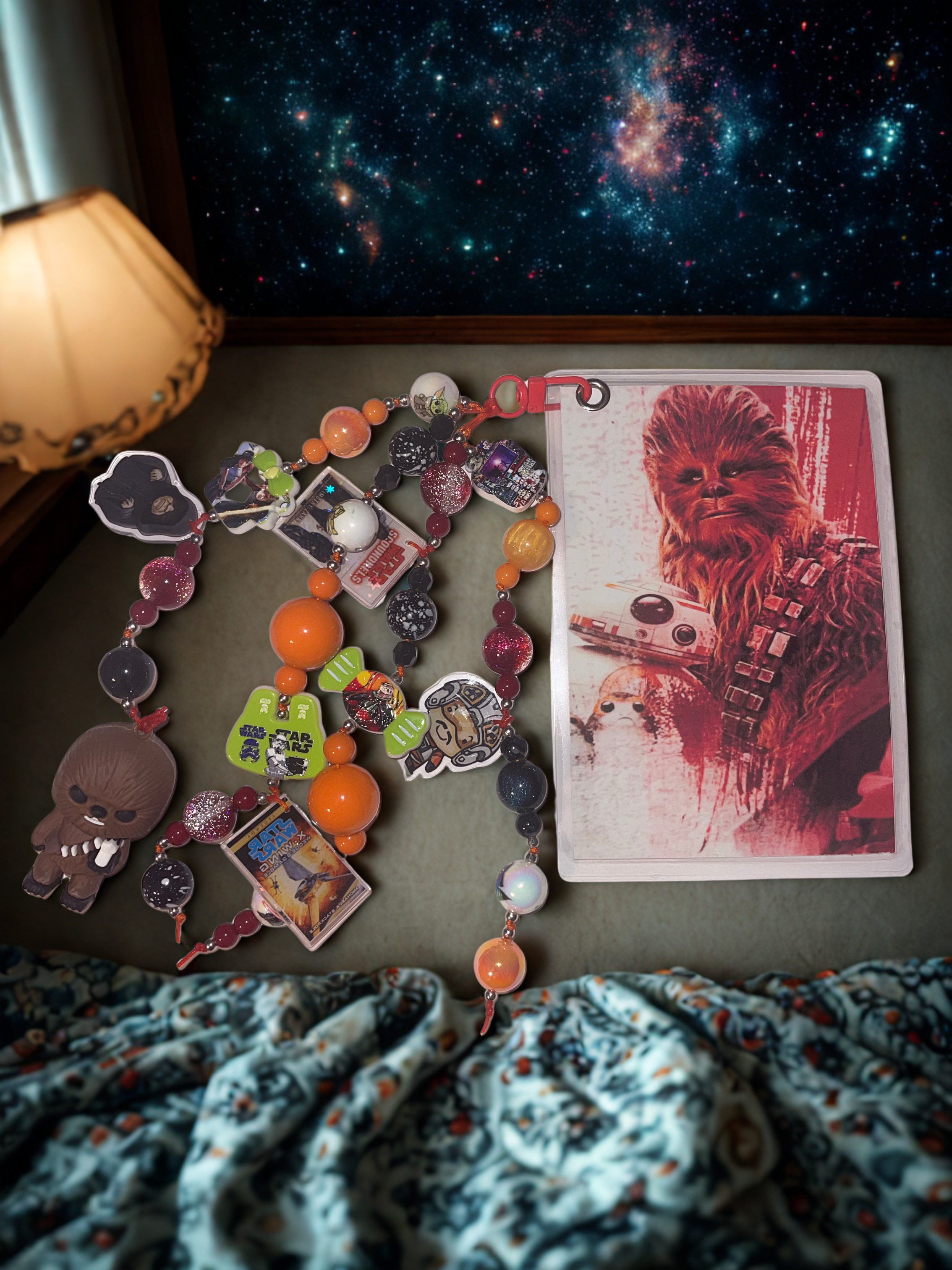 Galaxy Warriors Junk Journal Charm Handmade