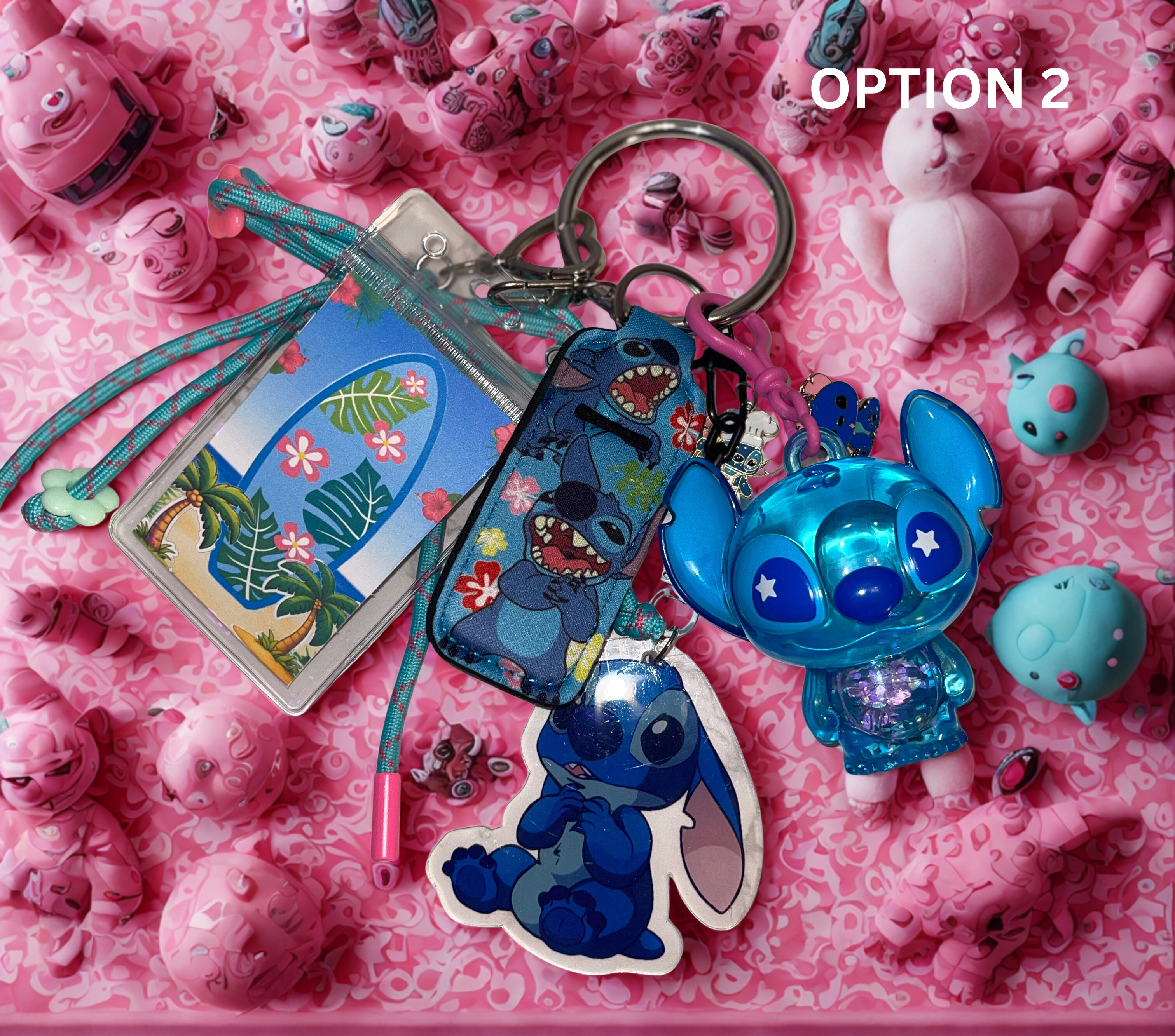 Shrek Alien Handmade Bag Charm - Character Purse Charm with Lipstick Holder & Acrylics, Handbag Accessory