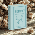 Sorry! Vintage Bookshelf Edition game board and book box displayed on wood surface