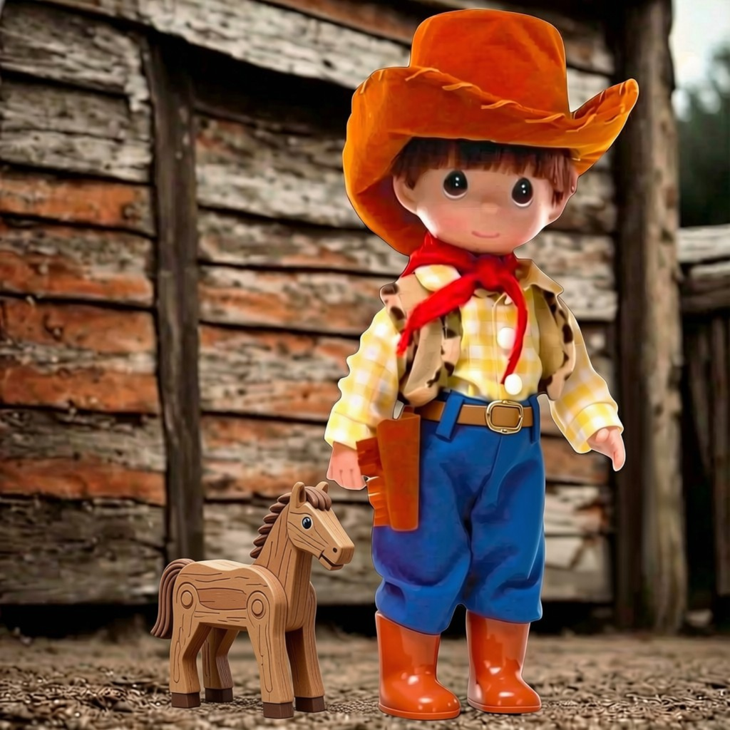 Precious Moments Disney Toy Story Woody Doll, 12-Inch