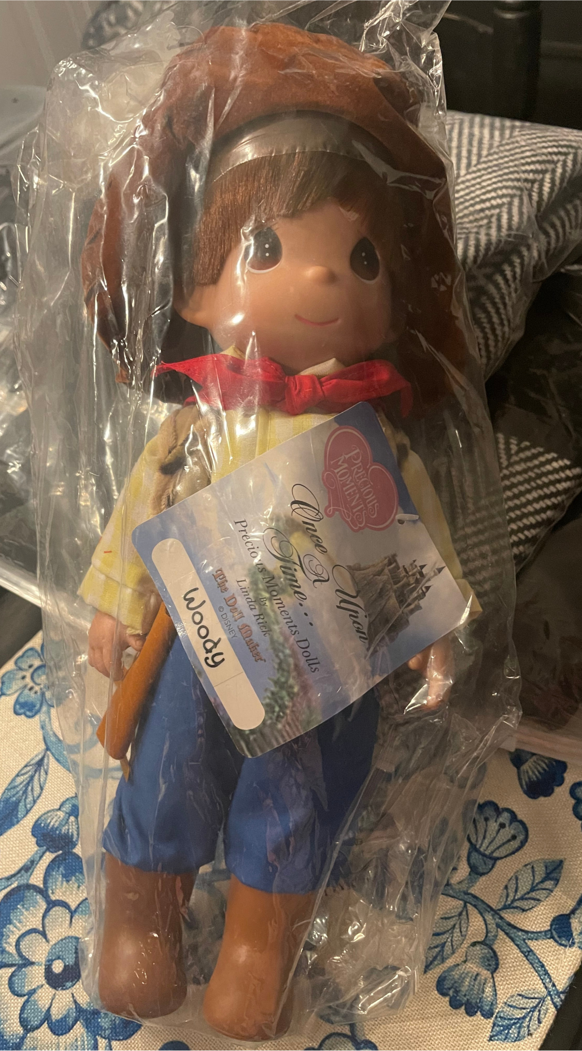 Precious Moments Disney Toy Story Woody Doll, 12-Inch