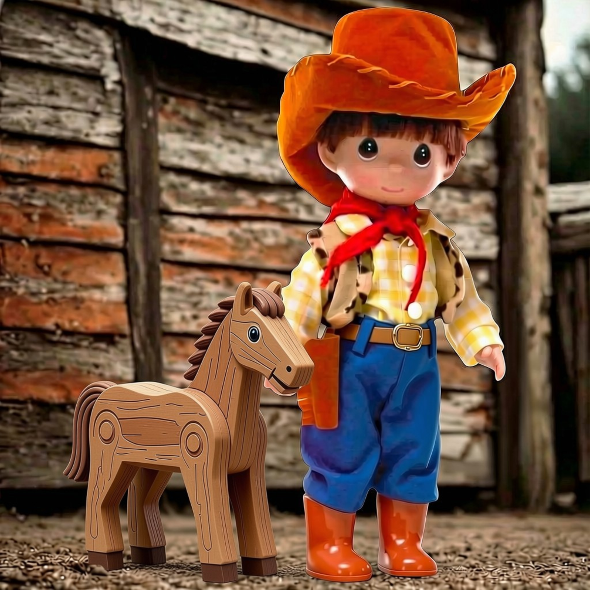 Precious Moments Disney Toy Story Woody Doll, 12-Inch
